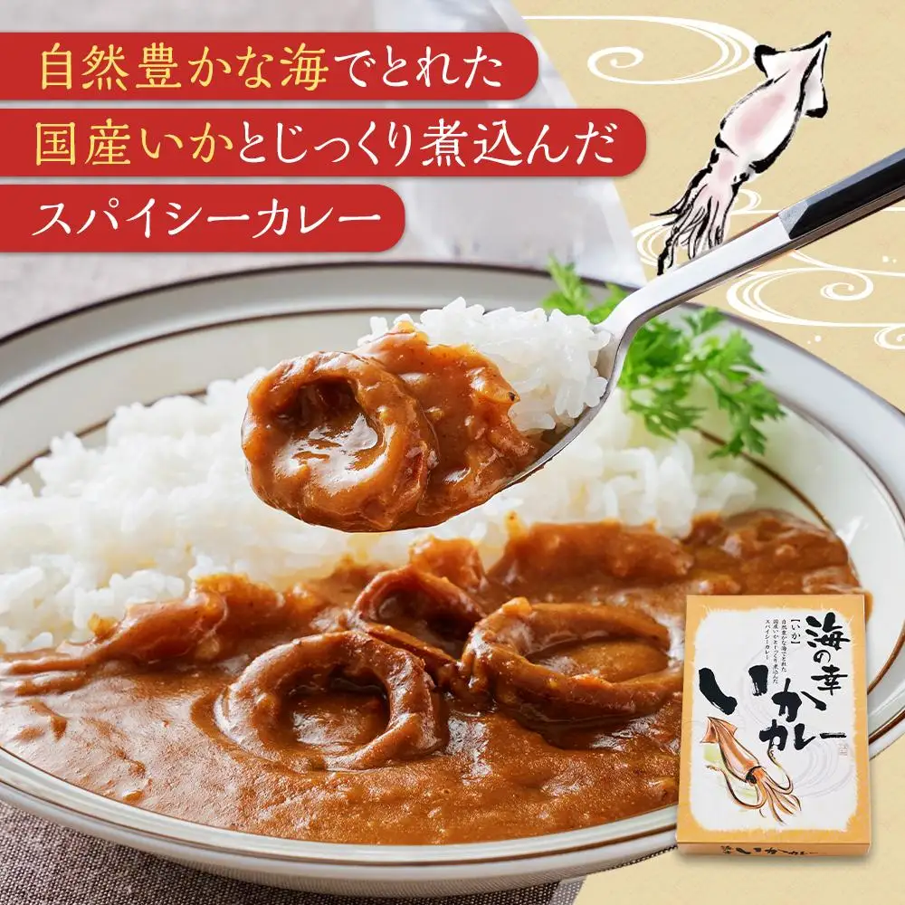 海の幸　いかカレー 3食セット