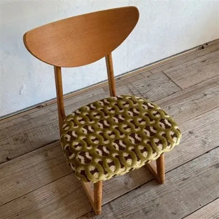 Lager Chair(ラガーチェア)モコ グリーン ミディアムブラウンフレーム【SWOF】_雑貨・日用品 椅子・チェア・ソファ 家具・インテリア _【1539043】