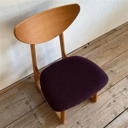 Lager Chair(ラガーチェア)NC パープル ミディアムブラウンフレーム【SWOF】_雑貨・日用品 椅子・チェア・ソファ 家具・インテリア _【1539044】