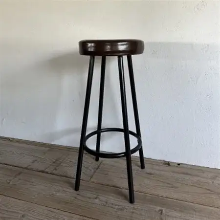Forge Counter Stool ビンテージ ダークブラウン【SWOF】_雑貨・日用品 椅子・チェア・ソファ 家具・インテリア _【1543302】