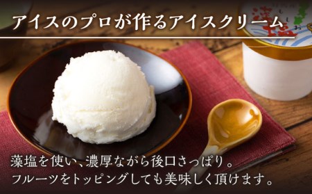 藻塩 アイスクリーム 10個 対馬 スイーツ  [WBS002]