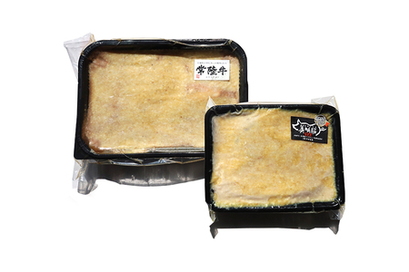 【味噌漬けセット】常陸牛味噌漬け350g・美明豚味噌漬け200g(茨城県共通返礼品) II-042