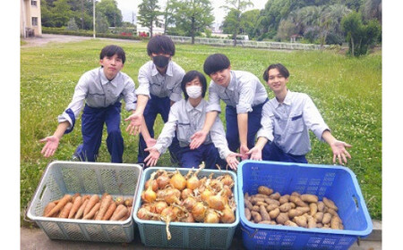 【67-01】園芸高校発 災害備蓄食 「カレーリゾット」4食セット