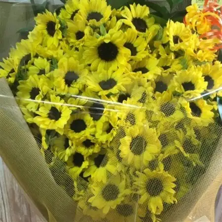 【ひまわりの花束】期間限定!あったらラッキーの幸運の花束【配送不可地域：離島】【1515238】