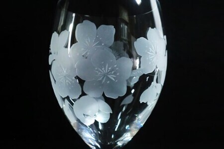 桜の酔ワイングラス(1個入) K024075