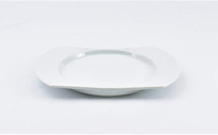 有田焼 ZEPHYR カッティングリムプレートS 2枚セット【まるぶんオリジナル】食器 器 うつわ 磁器 皿 プレート リムプレート デザート皿 ゼフィール シンプル ホワイト 食洗機対応 35000円 3.5万円 A35-636