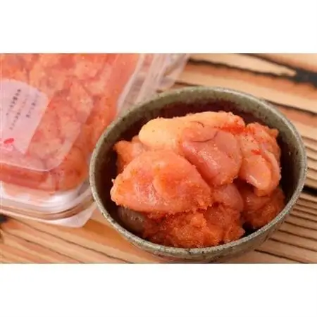 博多まるきた水産 無着色明太子1.1kg(あごおとし300g×2、並切250g×2)(大牟田市)_魚介・海産物 明太子  めんたいこ_【配送不可地域：離島】【1523094】