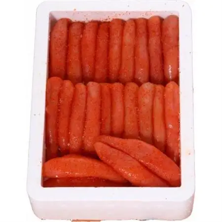 博多まるきた水産 無着色辛子明太子一本物2kg(1kg×2)(大牟田市)_魚介・海産物 明太子  めんたいこ_【配送不可地域：離島】【1523327】