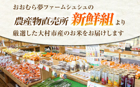 【先行予約】【6回定期便】 お米 10kg×6回 計60kg / 米 定期便 米定期便 白米 ご飯 / 大村市 / おおむら夢ファームシュシュ [ACAA330]