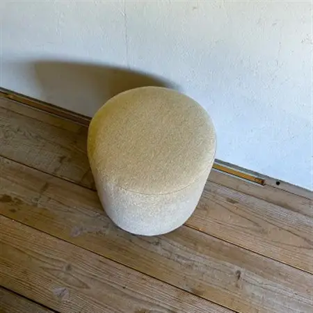 Column Stool M(コラムスツール)モケット クリンプベージュ【SWOF】_雑貨・日用品 椅子・チェア・ソファ 家具・インテリア _【1546207】