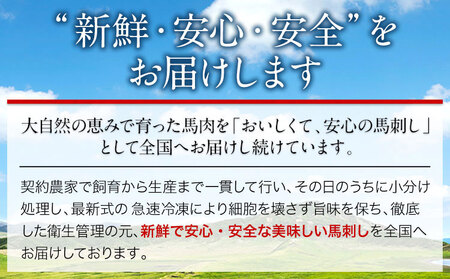 馬刺し 霜降り馬刺し 約300g 南阿蘇L（阿蘇牧場）《30日以内に出荷予定(土日祝除く)》 馬刺し 馬肉 熊本 南阿蘇村