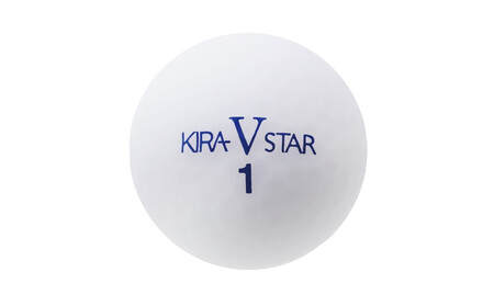 ゴルフボール KIRA STAR V 12球入 1ダース【ホワイト】 ゴルフ キャスコ kasco