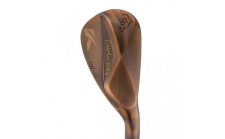 ゴルフクラブ ドルフィンウェッジ【ロフト角54°】 DW123カッパーメッキ カーボン レディース キャスコ kasco