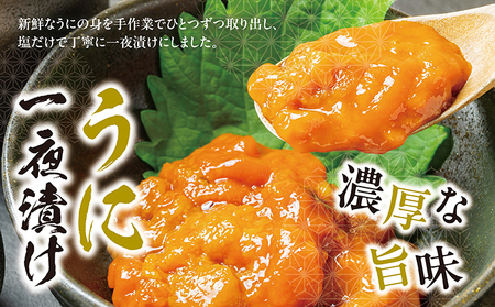 うに一夜漬　60ｇ・いくら醤油漬　60ｇのセット MATK028