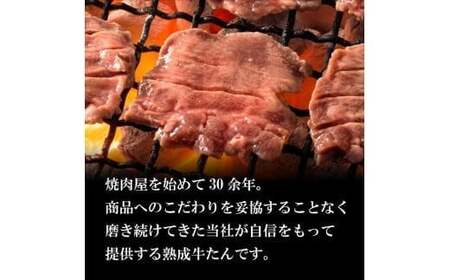 牛タン 厳選！厚切り牛タン 500g D0505