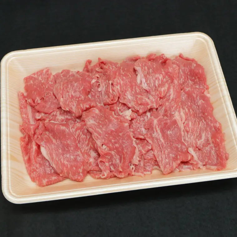 しわもちもち牛 牛肉切り落とし モモ 500g (AM012) 牛肉切り落とし