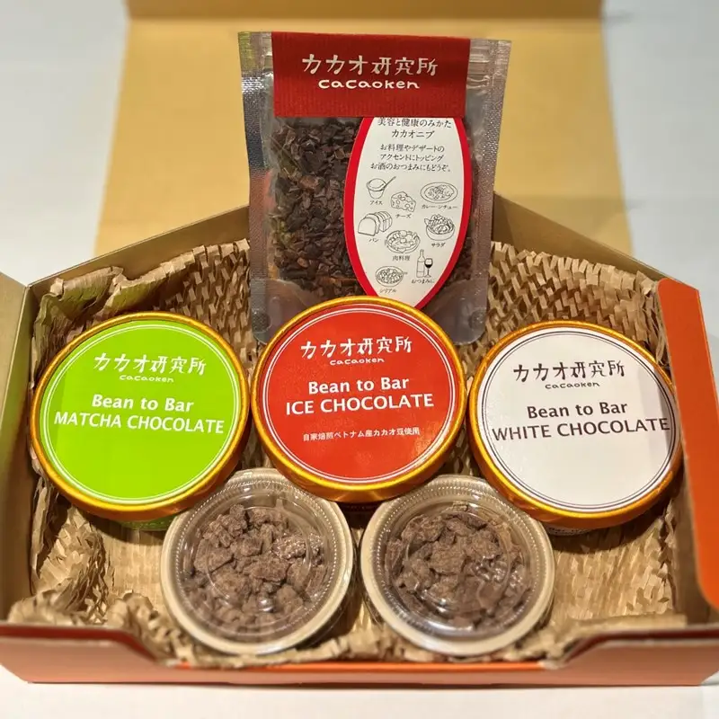 カカオ研究所 アイスチョコレートセット(3個入り)【A6-017】