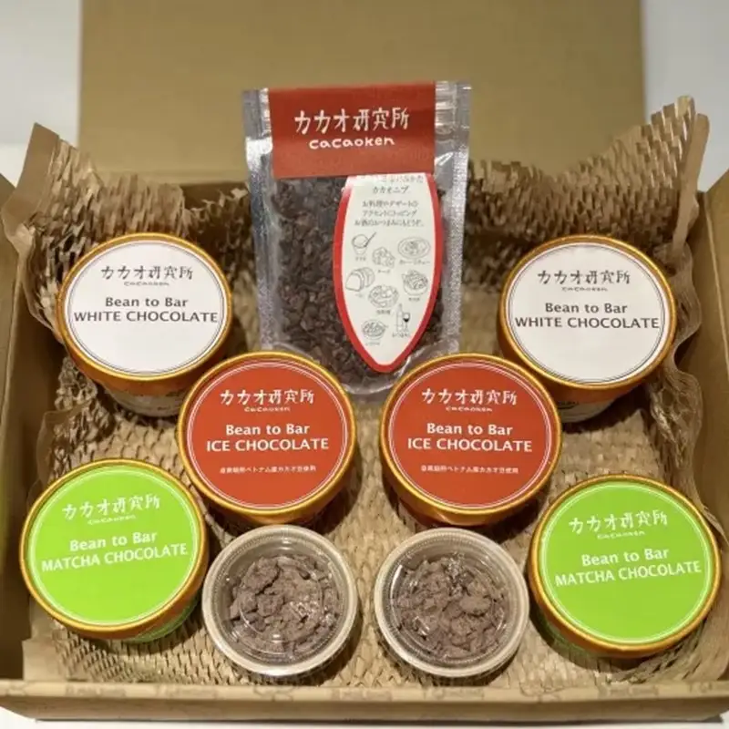 カカオ研究所 アイスチョコレートセット(6個入り)【B5-049】