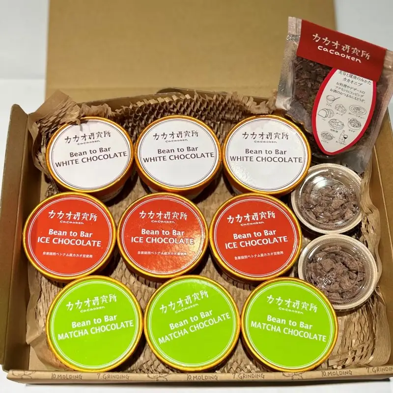 カカオ研究所 アイスチョコレートセット(9個入り)【C4-010】