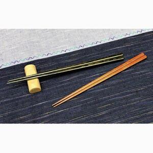 漆塗り箸 二膳セット（すりはがし）◆