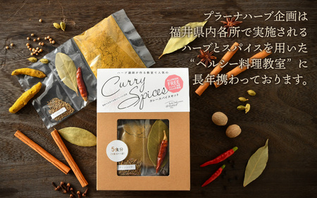 ハーブ講師が作る 教室で人気のカレースパイスセット （5食分 × 2箱） 【アレルゲンフリー】 【スパイス スパイスカレー スパイスセット カレーパウダー おうちカレー カレー粉 香辛料 セット 手作り キット 薬膳カレー スープカレー ギフト】 [A-13004]
