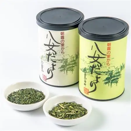 八女だより(上深蒸し茶200g、極上深蒸し白折茶80g)_飲料・ドリンク 茶葉・ティーバッグ 茶   飲料・ドリンク 八女茶 茶 日本茶_【1229056】