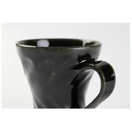 石炭黒釉鎬マグカップ小セット_雑貨・日用品 グラス・カップ 食器 _【1548249】