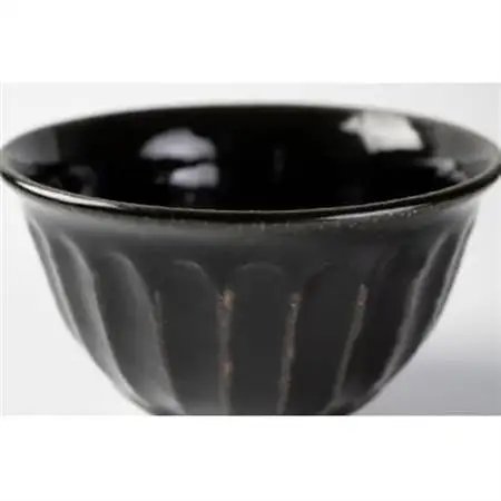 石炭黒釉鎬小丼セット_雑貨・日用品 皿・椀 食器 _【1548284】