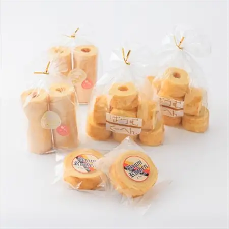 バウムクーヘン　3種類　各2個(メープル)_菓子・スイーツ 焼き菓子  _【1523899】
