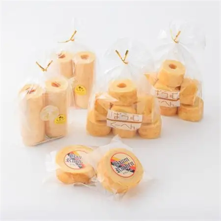 バウムクーヘン　3種類　各2個(レモン)_菓子・スイーツ 焼き菓子  _【1523901】