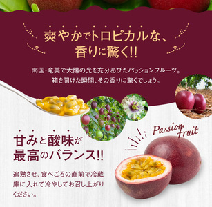 【 2026年 先行予約 】 かさり パッションフルーツ 贈答用 1kg（10～15個入り サイズ混在） A072-001 かさりパッションフルーツ 完熟パッションフルーツ 果物 フルーツ 果実 南国フルーツ 先行受付 事前受付 事前予約 予約 受付 美味しい おいしい 鹿児島県 鹿児島 甘い あまい 甘み 酸味 爽やか 完熟 HARANAGA-FARM ふるさと納税 奄美市 おすすめ ランキング プレゼント ギフト