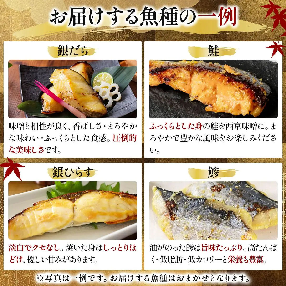 《訳あり》16種の中からおまかせ6種 西京漬け24枚 4切れ×6袋