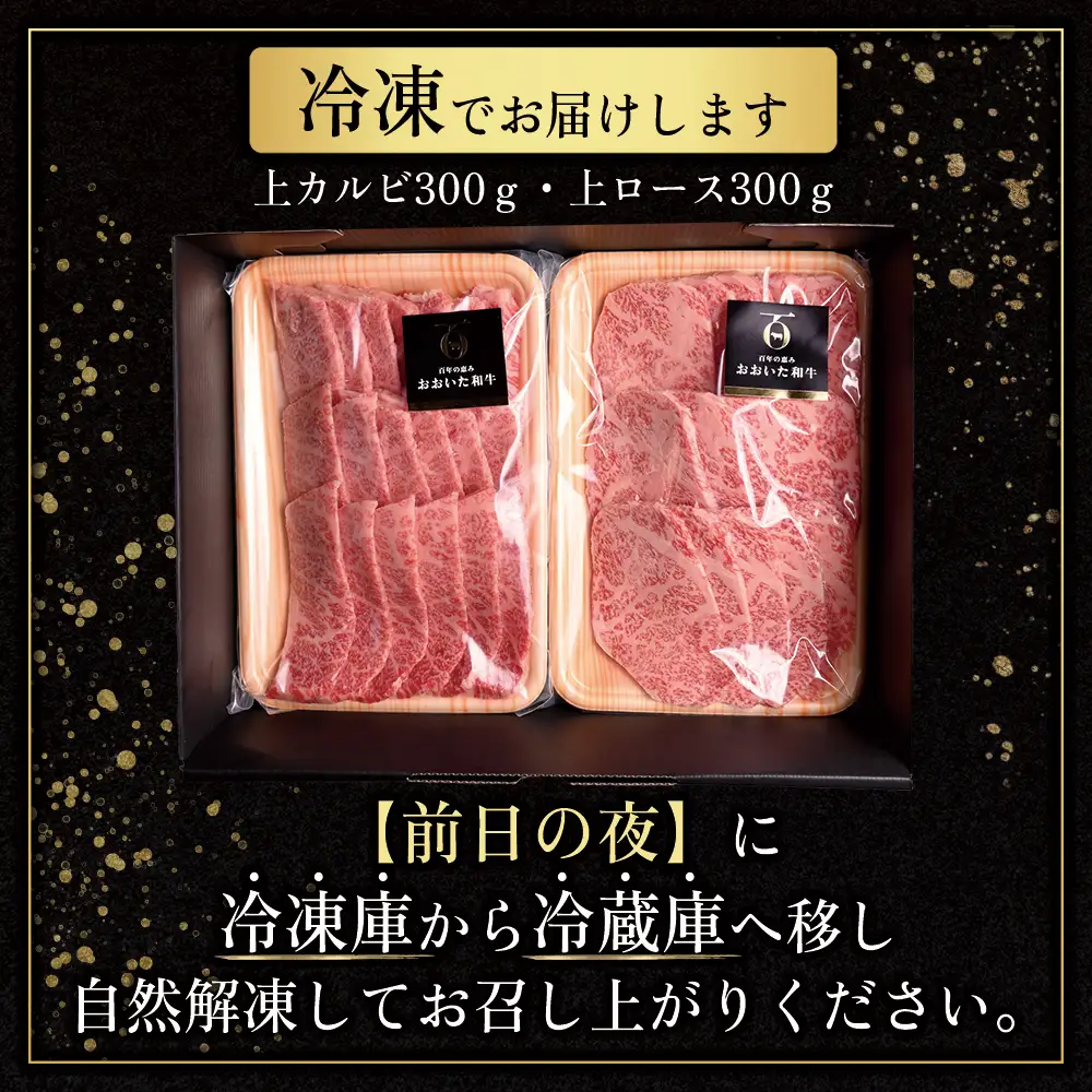 おおいた和牛食べ比べセットA【合計600ｇ】 G13