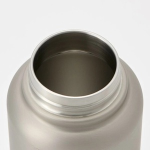 【スクリューハンドル付きマグボトル】 1000ml 」「シルバー」 〈スケーター株式会社〉 マグボトル 水筒 1リットル 1ｌ アウトドア 11-017