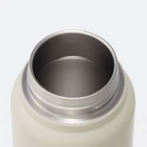 【スクリューハンドル付きマグボトル】500ml 保温保冷 くすみグレー STSC5_4973307579165 8-015