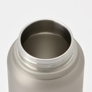水筒 スクリューハンドル付きマグボトル 800ml シルバー 保温保冷 10-036
