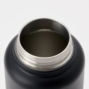 【スクリューハンドル付きマグボトル】1200ml 保温保冷 ブラック STSC12_4973307579424 スケーター株式会社 11-020