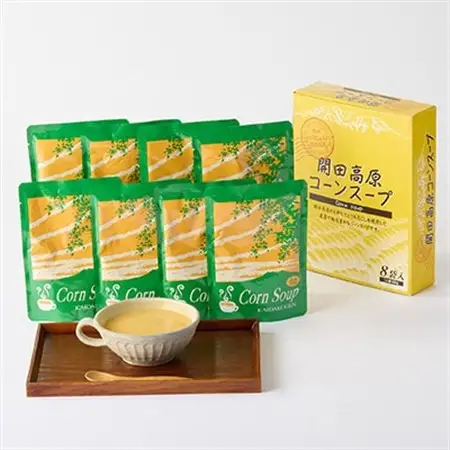 開田高原コーンスープ　180g×8袋【1322935】
