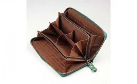 豊岡工房　牛革コインが分けられる長財布（3774-18）イエロー