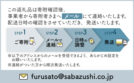 【トライアル返礼品】3種お味見セット [A-013041] / 寿司 寿司