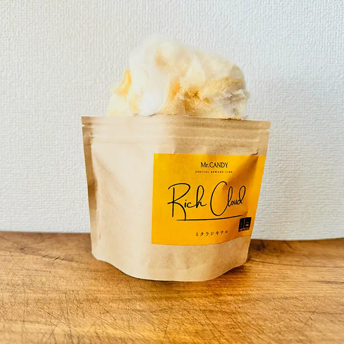 オトナ綿飴Rich Cloud和風3種セット | わたあめ わたがし 綿あめ 綿菓子 スイーツ デザート おやつ ほどける口溶け 新食感 ミタラシキナコ マッチャキナコ ホウジチャキナコ 埼玉県 越谷市