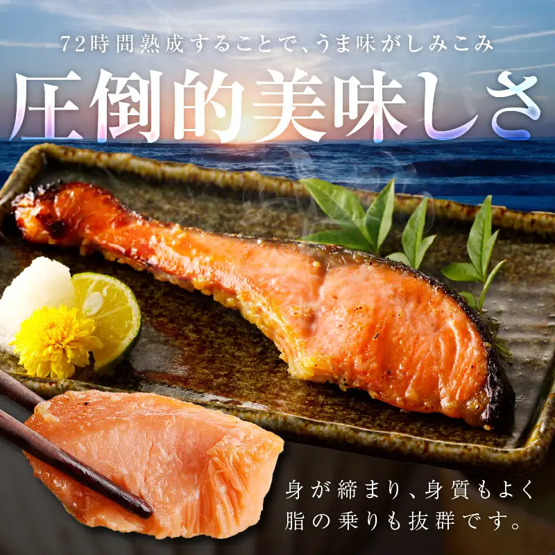 熟成 銀鮭 西京漬け 110g×12切れ 切り落とし 訳あり サイズ不揃い