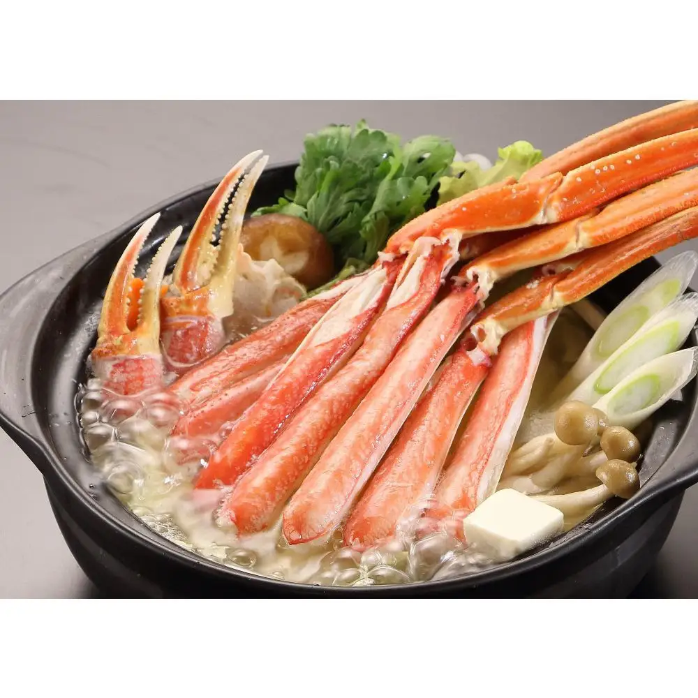 ＜期間限定・数量限定＞生ずわいがにカット(生食可)(1.6kg/総重量2kg)