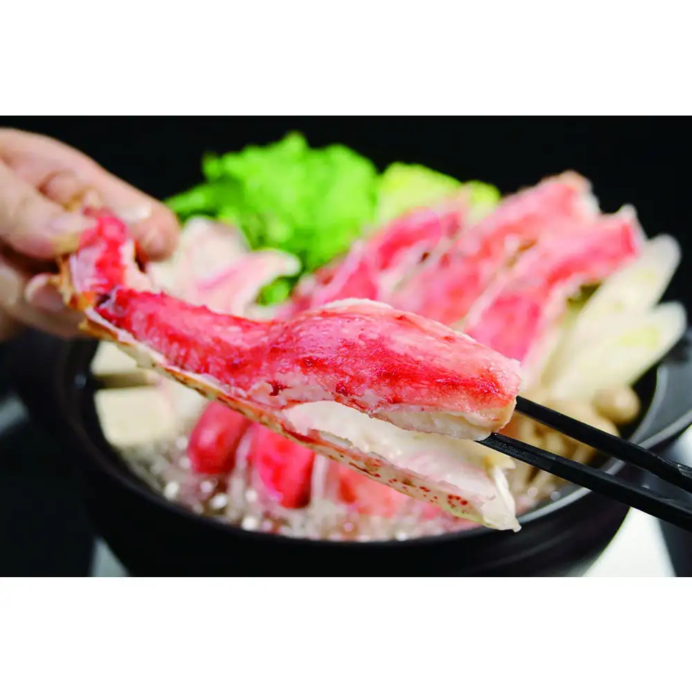 ＜期間限定・数量限定＞生たらばがにカット(加熱調理用)(800g/総重量約1kg)