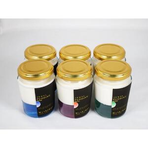 Jewel Pudding ジュエルプリン - Gift Box of 6 piece -　【冷菓子・プリン・ハーブティーゼリー・ブラマンジェ・宝石・スイーツ】