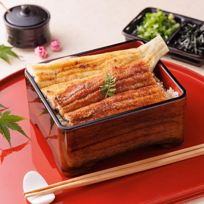 三河一色産手焼き炭火焼き活うなぎ蒲焼き・白焼き紅白セット各1尾