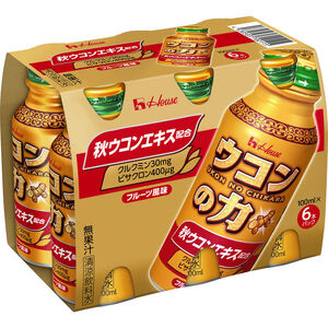 ハウスウェルネスフーズ ウコンの力 100ml 1セット（60缶）