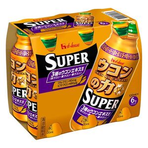 ハウスウェルネスフーズ ウコンの力 スーパー 120ml 1ケース（30缶入）