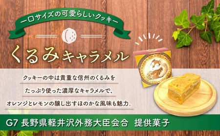 御菓子処花岡 リスの森（くるみキャラメル）１２個入り