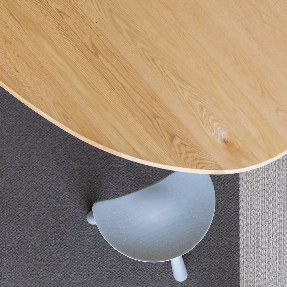 WK58．muku milk stool color（灰青） No.1027-03